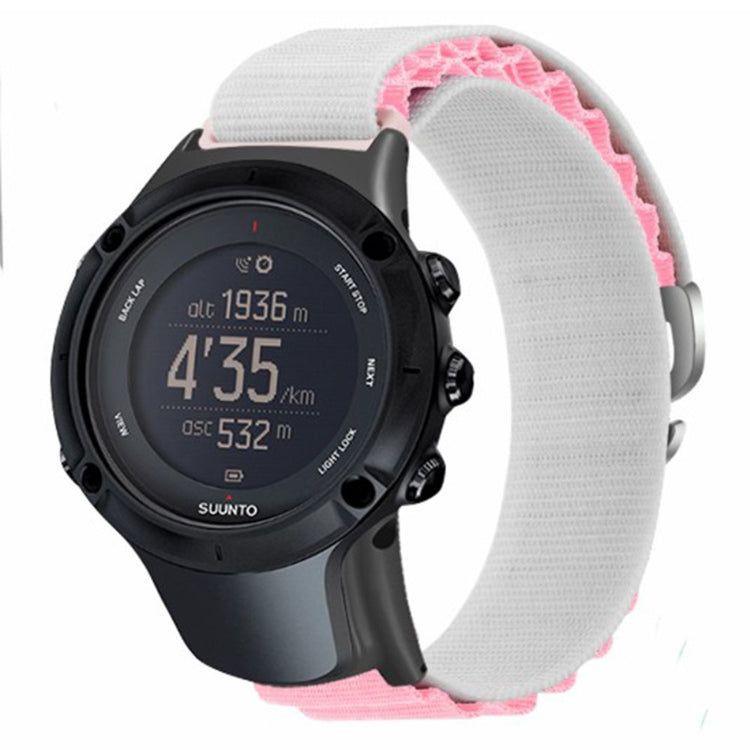 Eminent Nylon Universal Rem passer til Suunto Smartwatch - Pink#serie_2