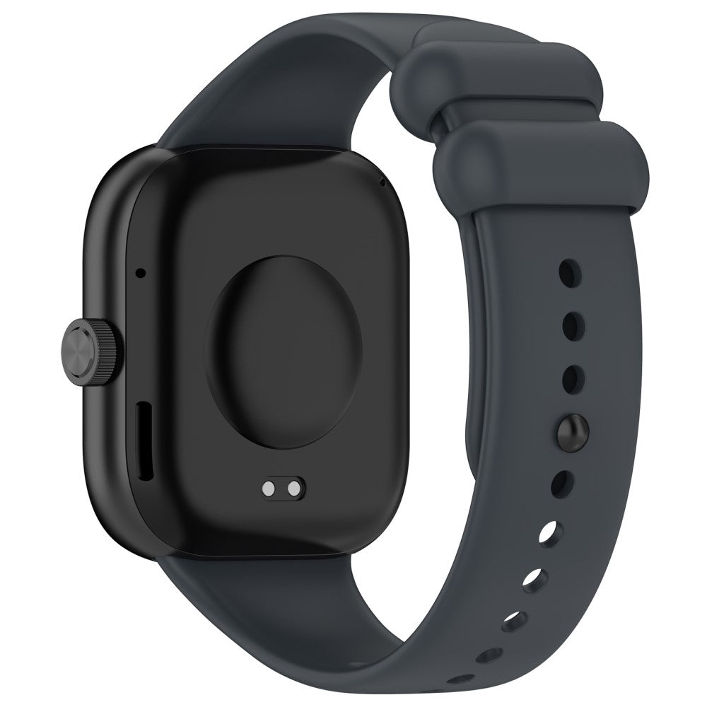 Silikone Universal Rem passer til Xiaomi Band 8 Pro / Xiaomi Redmi Watch 4 - Sølv#serie_3