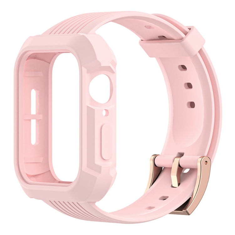 Mega Holdbart Silikone Universal Rem passer til Apple Smartwatch - Pink#serie_1