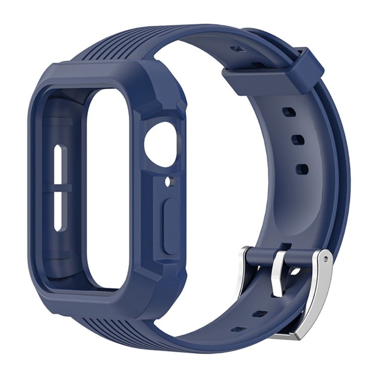 Mega Holdbart Silikone Universal Rem passer til Apple Smartwatch - Blå#serie_2