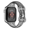 Apple Watch Series 41mm / 40mm / 38mm Flexible Watch Band - Transparent Black