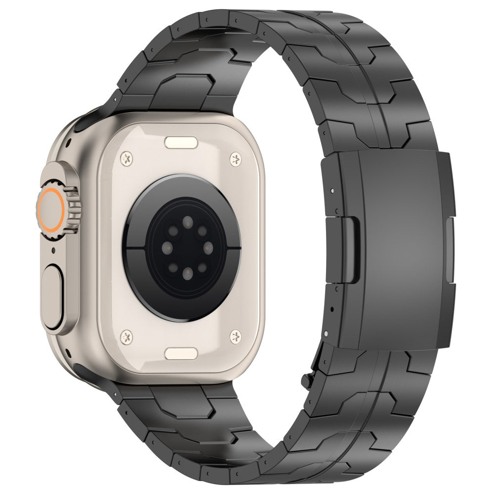 Tidsløst Metal Universal Rem passer til Apple Smartwatch - Sort#serie_2