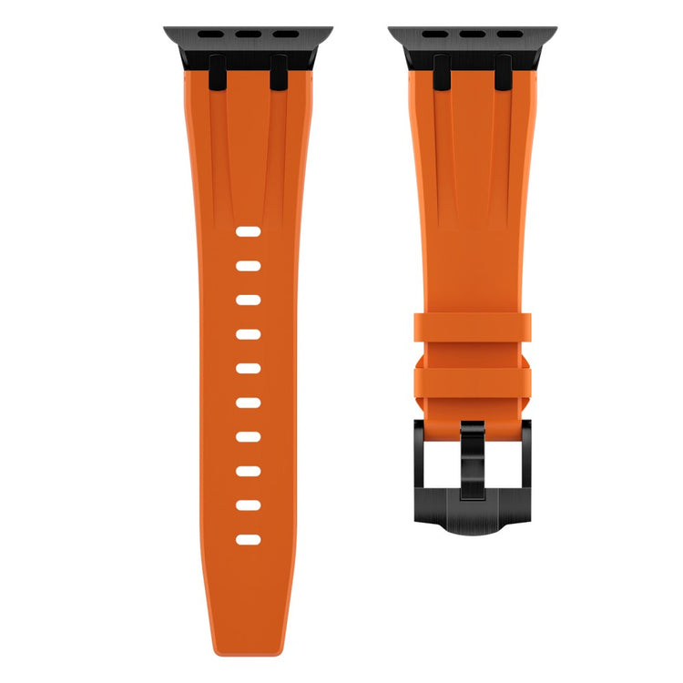 Mega Sejt Silikone Universal Rem passer til Apple Smartwatch - Orange#serie_2