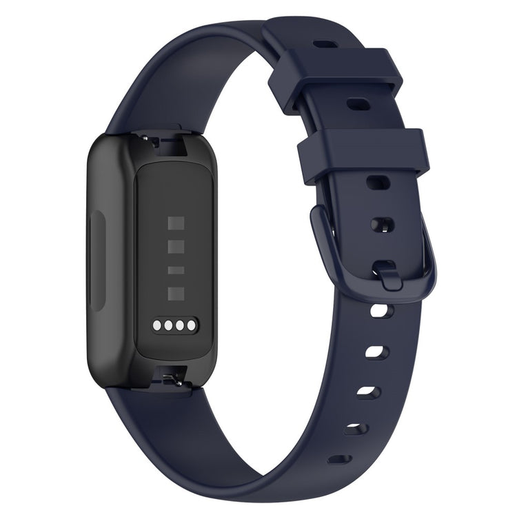 Helt Vildt Fantastisk Silikone Rem passer til Fitbit Inspire 3 - Blå#serie_6