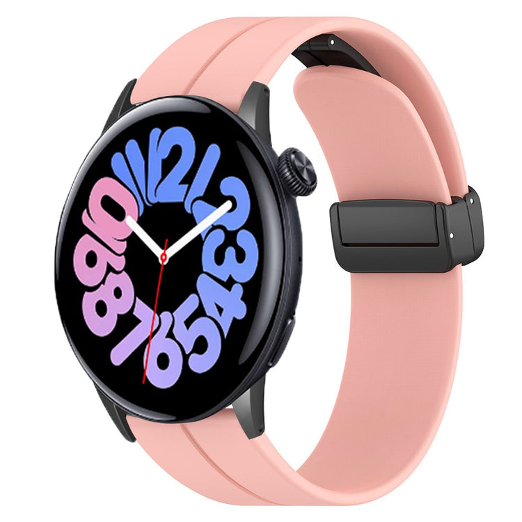 Tidsløst Silikone Rem passer til Vivo Watch 3 - Pink#serie_4