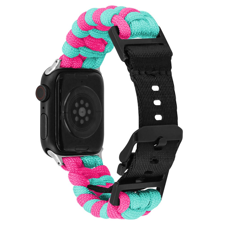 Vildt Pænt Nylon Universal Rem passer til Apple Smartwatch - Pink#serie_1