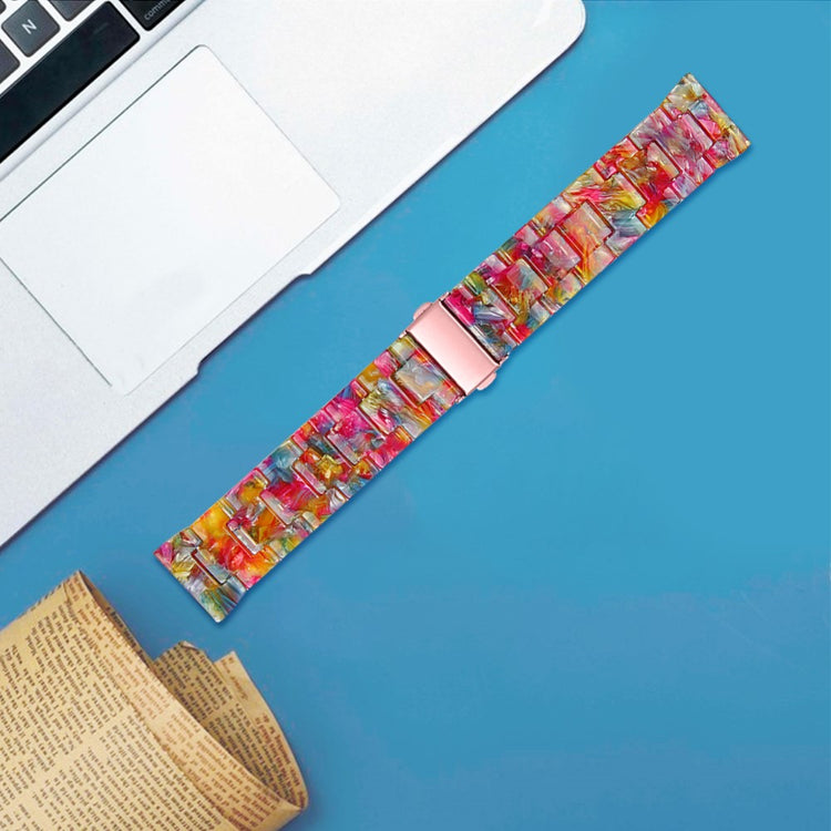 Popglory Replacement Strap Waterproof Resin Sports Watch Band - Rainbow Candy#serie_5