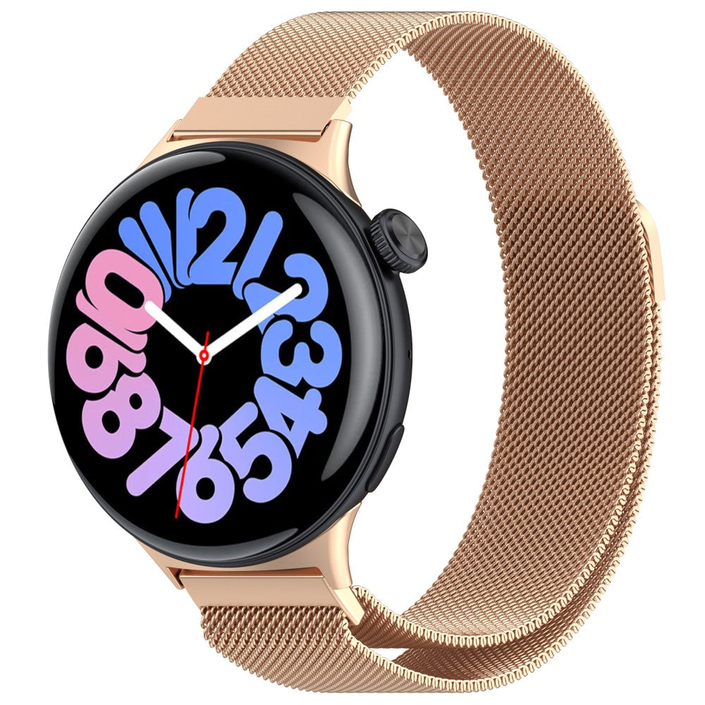 Mega Nydelig Metal Rem passer til Vivo Watch 3 - Pink#serie_010