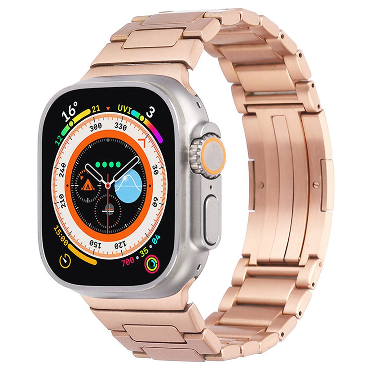 Stilfuld Metal Universal Rem passer til Apple Smartwatch - Pink#serie_3