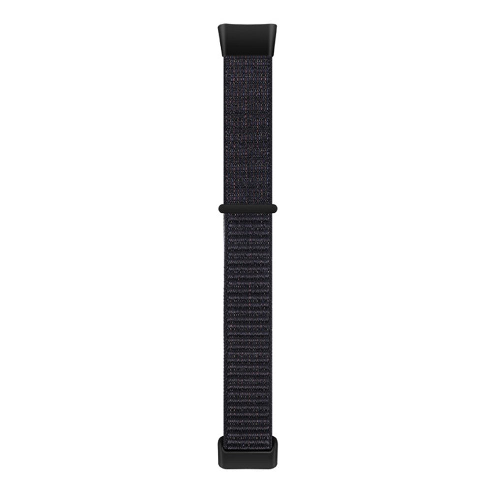 Helt Vildt Nydelig Nylon Rem passer til Fitbit Charge 2 - Sort#serie_1