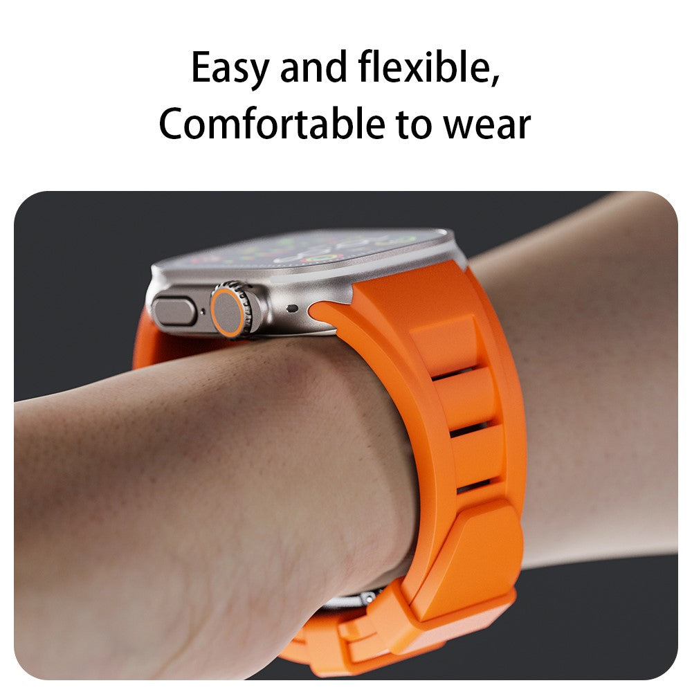 Eminent Apple Smartwatch Silicone Universel Strap - Orange#serie_4