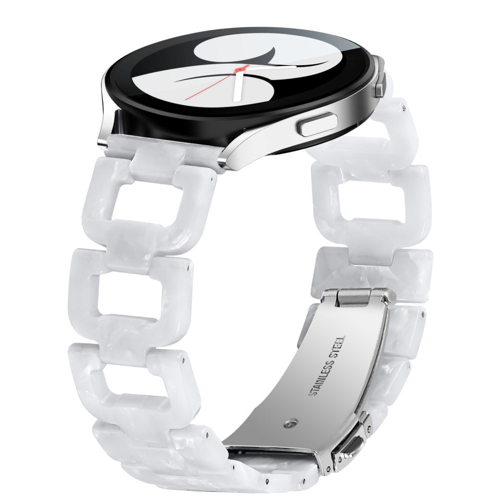 Classic Garmin Vivomove / Garmin Vivomove HR Plastic Strap - White#serie_13