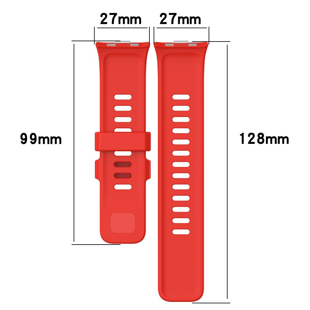 Xiaomi Redmi Watch 4 / Xiaomi Smart Band 8 Pro Silicone Universel Strap - Red#serie_8