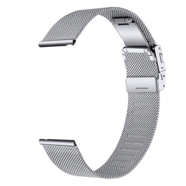 Durable Samsung Smartwatch Metal Universel Strap - Silver#serie_130