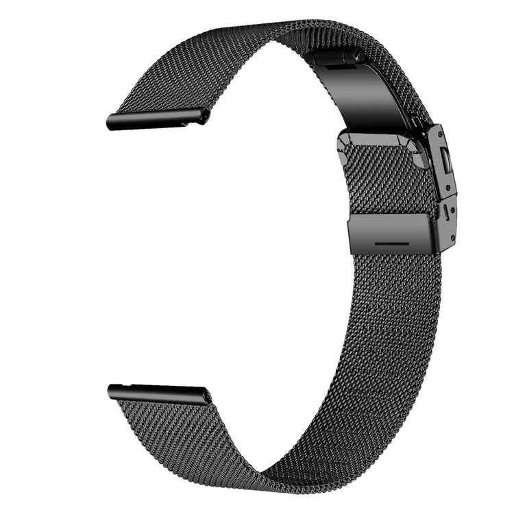 Super Strong Garmin Vivomove 3 Metal Strap - Black#serie_021