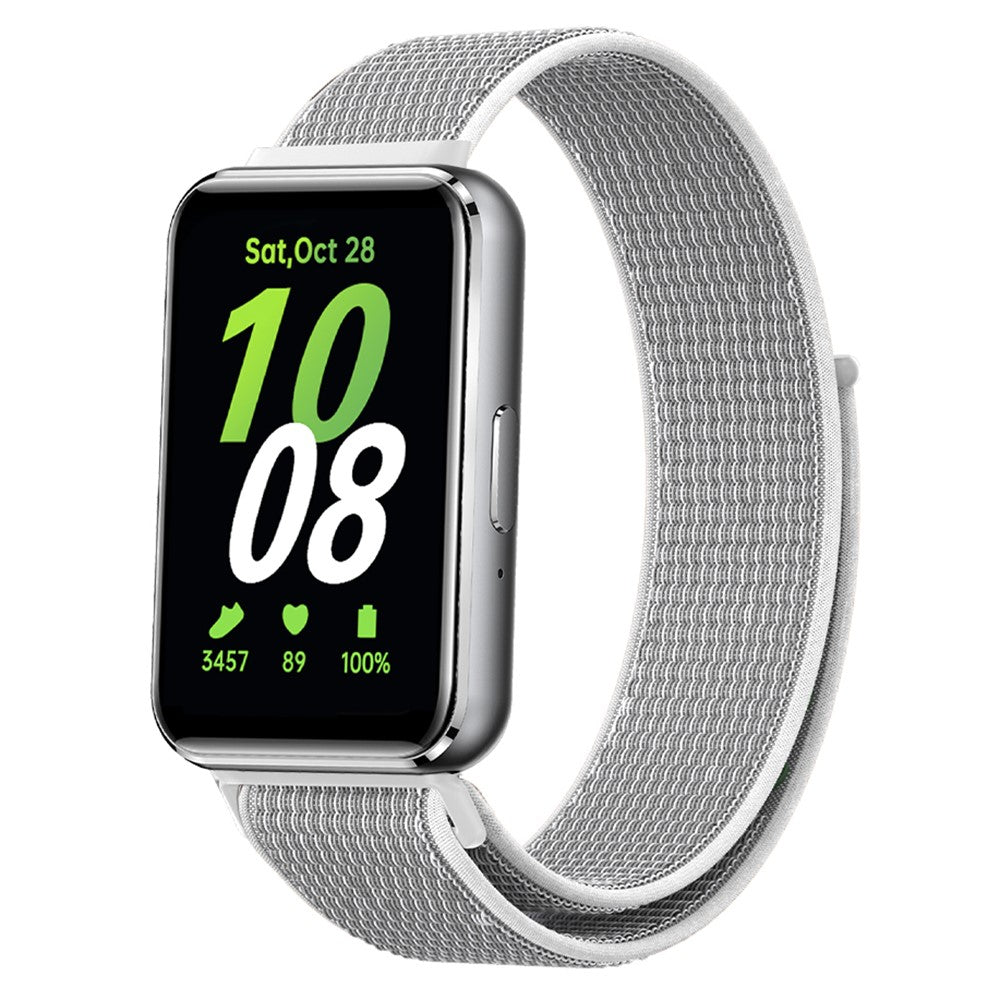 Incredibly Cool Samsung Galaxy Fit 3 Nylon Strap - White#serie_5