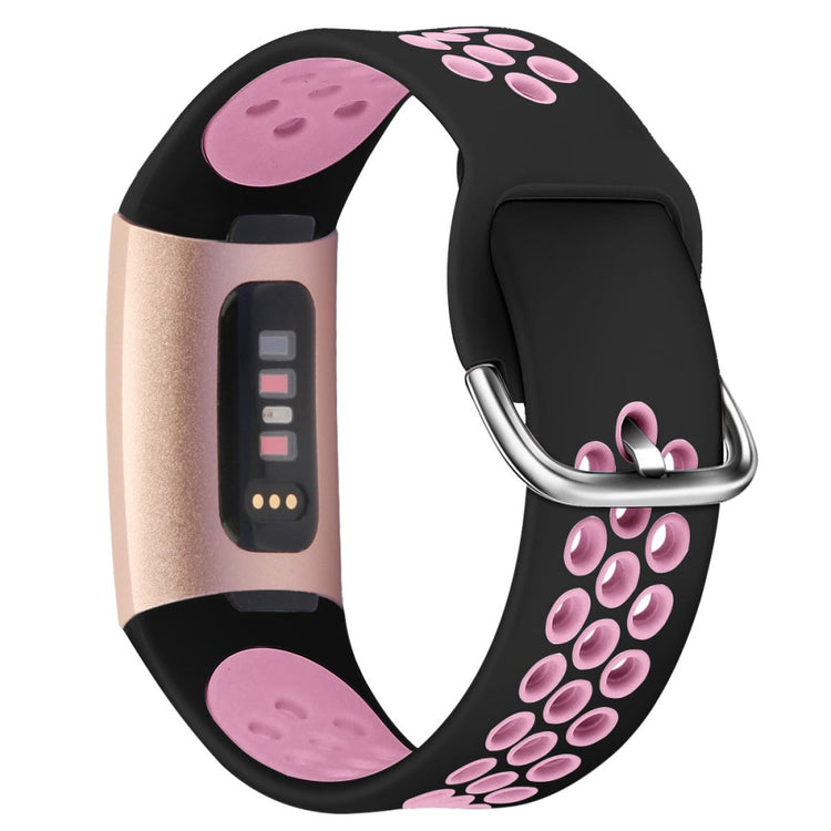 Fitbit Charge 3 / Fitbit Charge 4 Silicone Universel Strap - Pink#serie_6