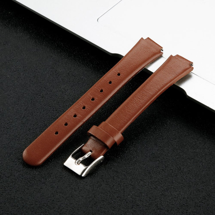Very Fashionable Fitbit Inspire 1 Genuine Leather Strap - Brown#serie_9