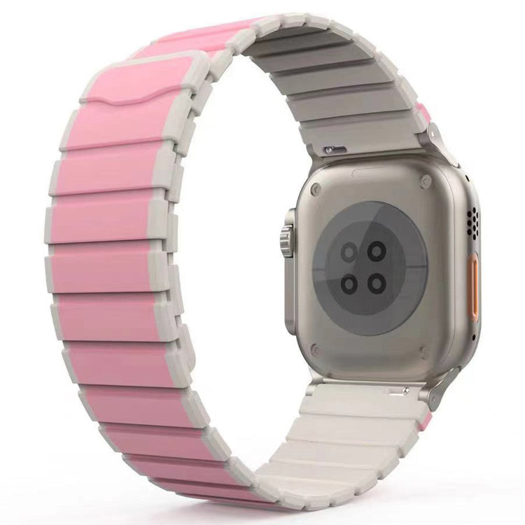 Comfortable Apple Smartwatch Silicone Universel Strap - Pink#serie_2