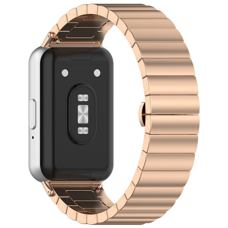 Strong Samsung Galaxy Fit 3 Metal Strap - Pink#serie_4