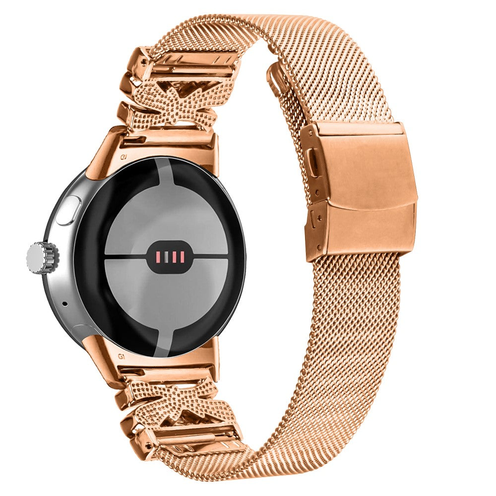 Google Pixel Watch / Google Pixel Watch 2 Metal Universel Strap - Pink#serie_2