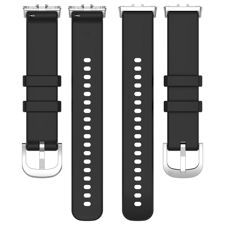 Very Comfortable Samsung Galaxy Fit 3 Silicone Strap - Black#serie_3