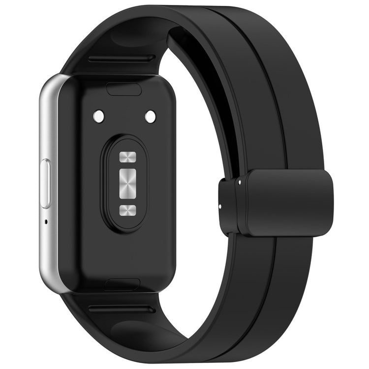 Super Agreeable Samsung Galaxy Fit 3 Silicone Strap - Black#serie_4