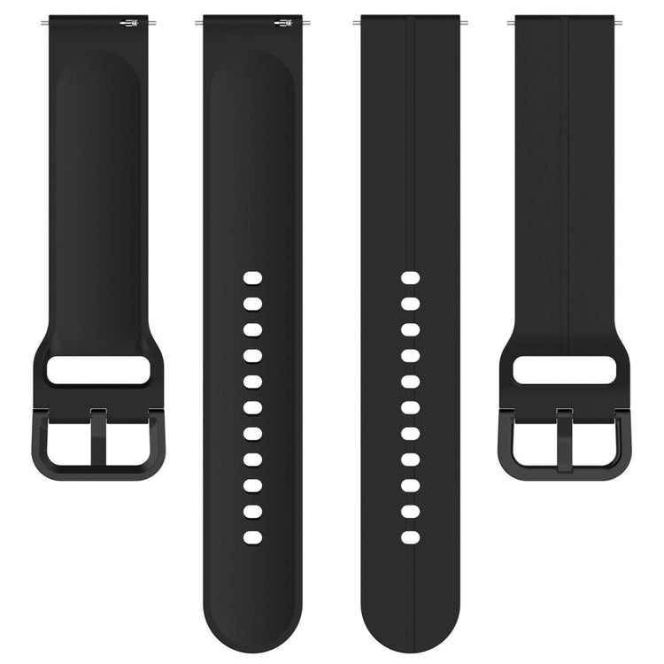 Very Elegant Smartwatch Silicone Universel Strap - Black#serie_4