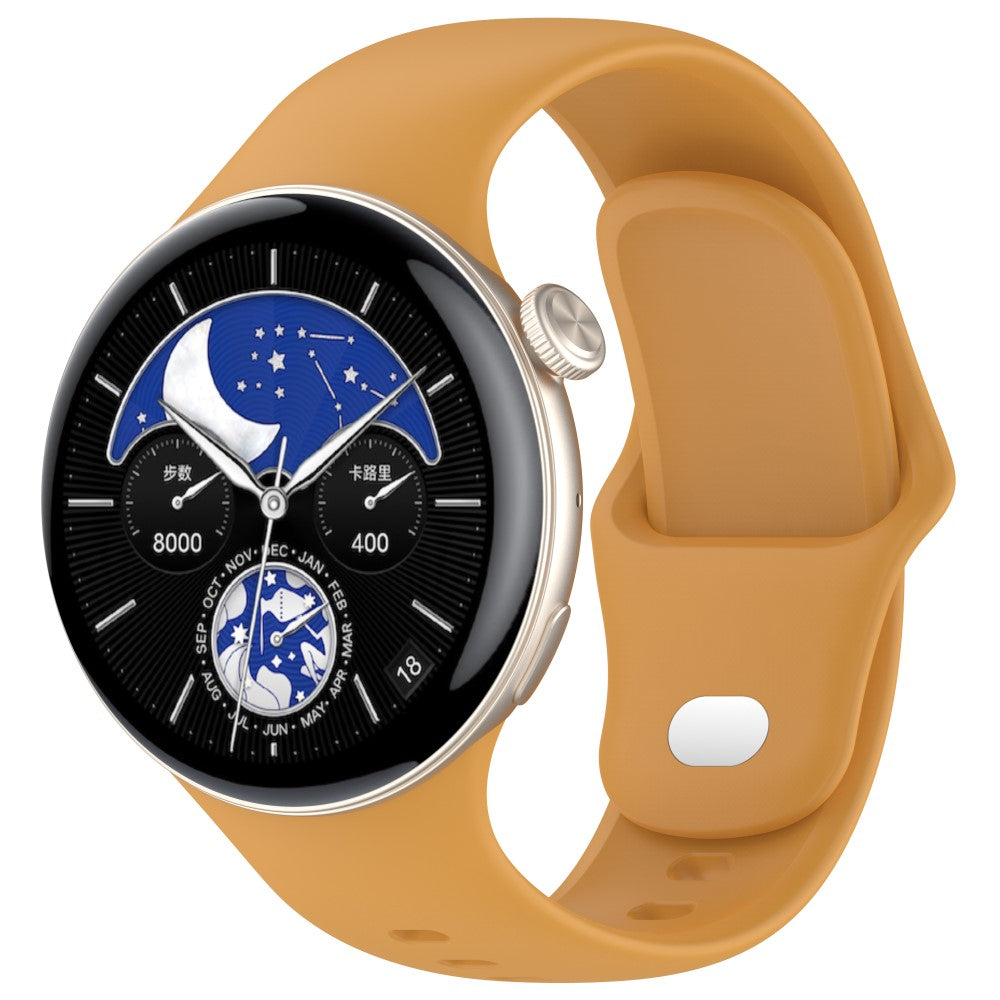 Remarkably Sweet Vivo Watch 3 Silicone Strap - Yellow#serie_6