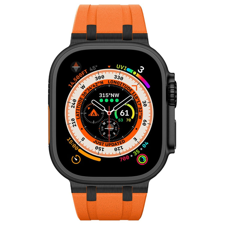 Absolutely Neat Apple Smartwatch Silicone Universel Strap - Orange#serie_1