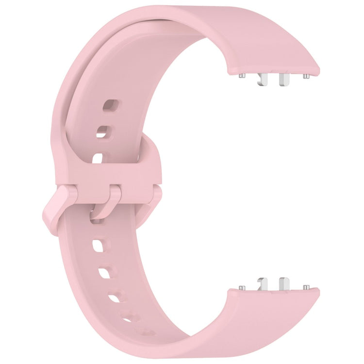 Samsung Galaxy Fit3 (SM-R390) Watch Bracelet Soft Silicone Strap with Flat Buckle - Pink#serie_5