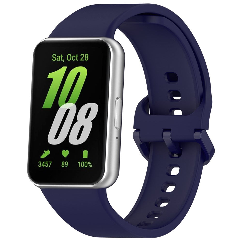 Super Pleasant Samsung Galaxy Fit 3 Silicone Strap - Blue#serie_13