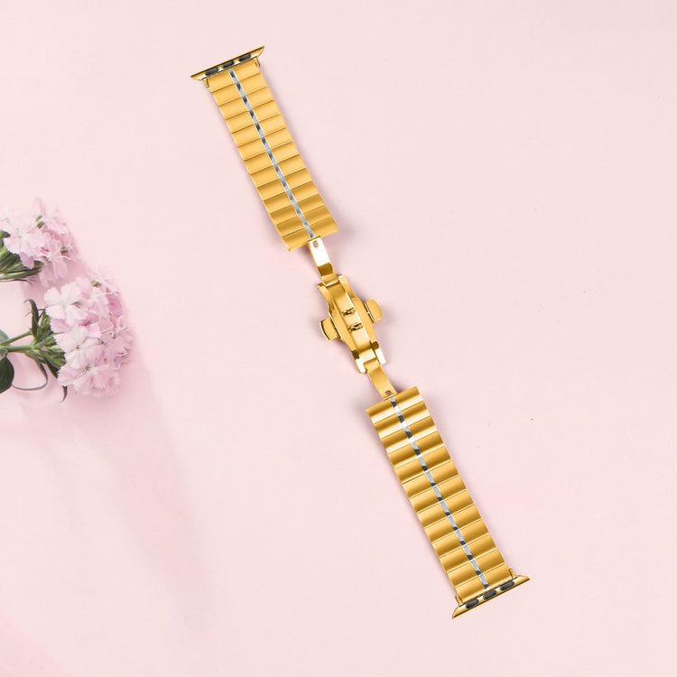 Remarkably Beautiful Apple Smartwatch Metal Universel Strap - Gold#serie_3