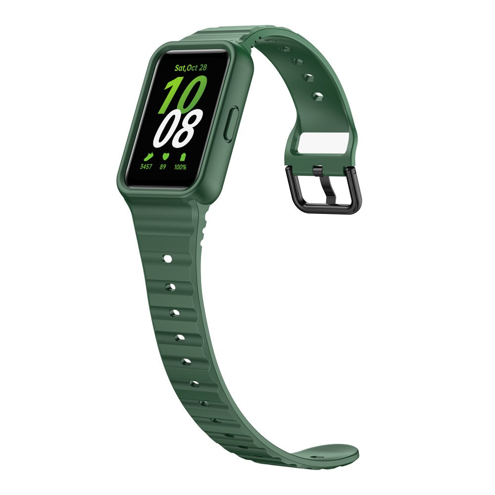 Remarkably Good Samsung Galaxy Fit 3 Silicone Strap - Green#serie_1