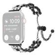 Schöne Apple Smartwatch Metall und Strass Universel Armband