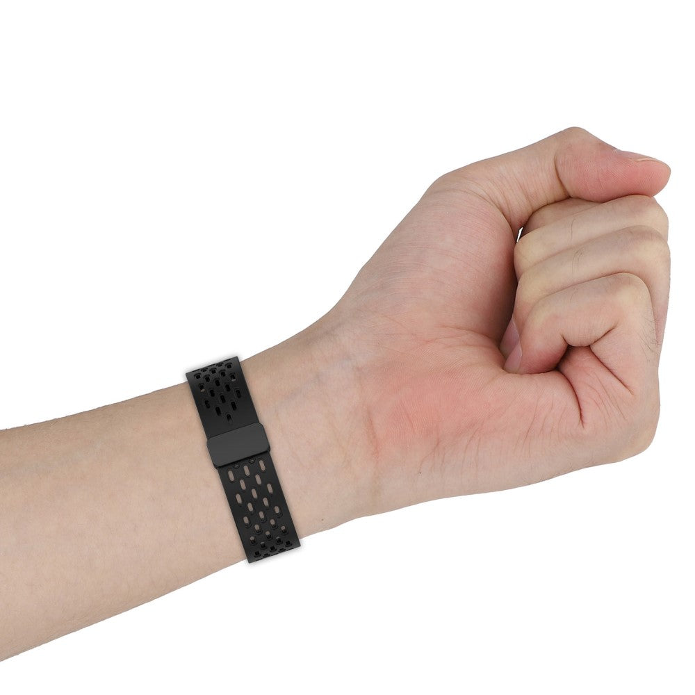 Very Nice Garmin Smartwatch Silicone Universel Strap - Black#serie_1