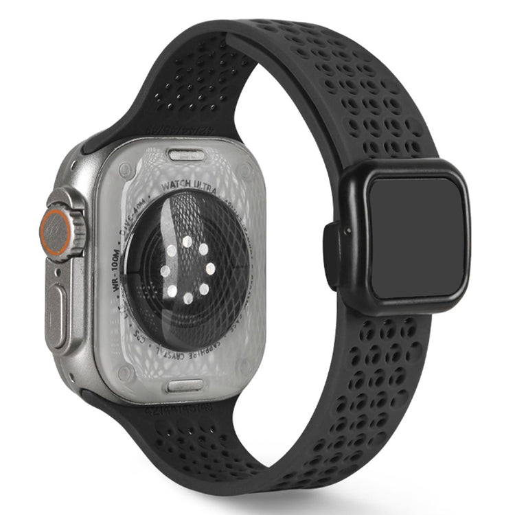 Durable Apple Smartwatch Silicone Universel Strap - Black#serie_4