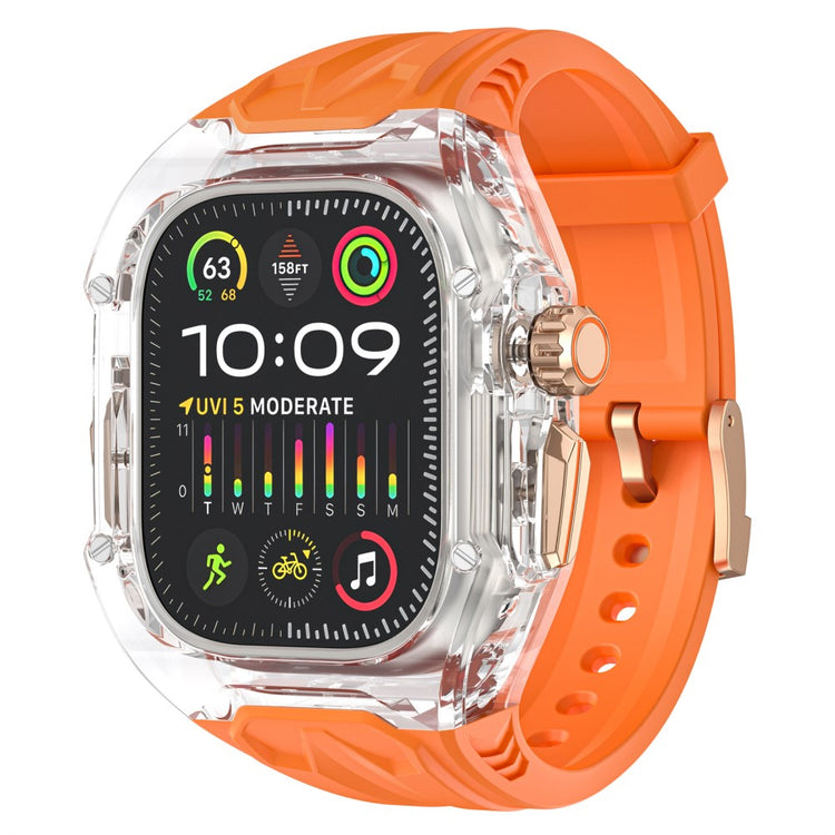 Absolutely Nice Apple Smartwatch Silicone Universel Strap - Orange#serie_2