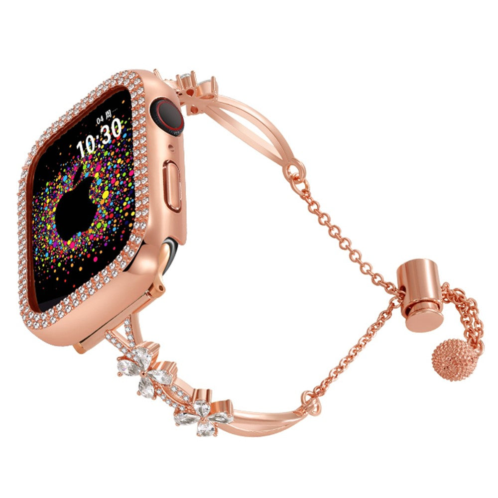 Absolutely Nice Apple Smartwatch Rhinestone Universel Strap - Pink#serie_3