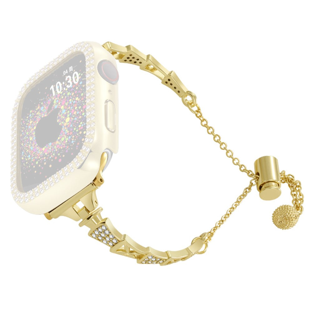 Incredibly Cool Apple Smartwatch Rhinestone Universel Strap - Gold#serie_2