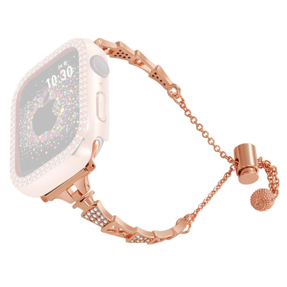 Delightful Apple Smartwatch Rhinestone Universel Strap - Pink#serie_3