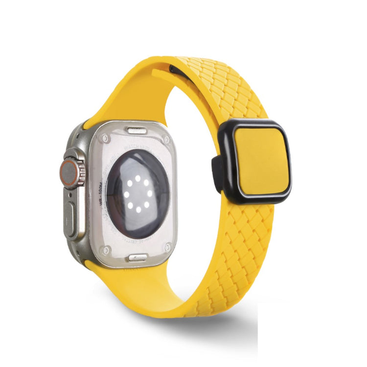 Comfortable Apple Smartwatch Silicone Universel Strap - Yellow#serie_5