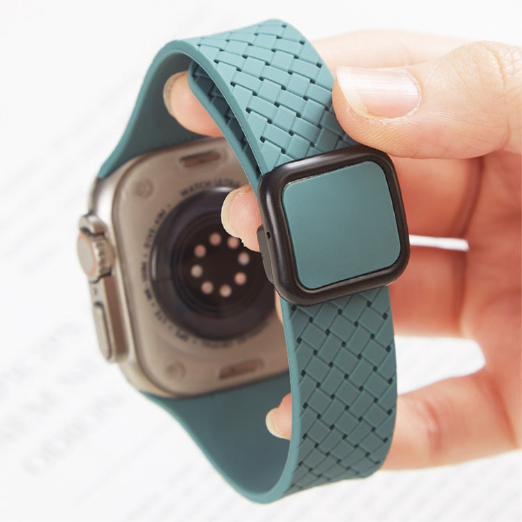 Lovely Apple Smartwatch Silicone Universel Strap - Green#serie_7