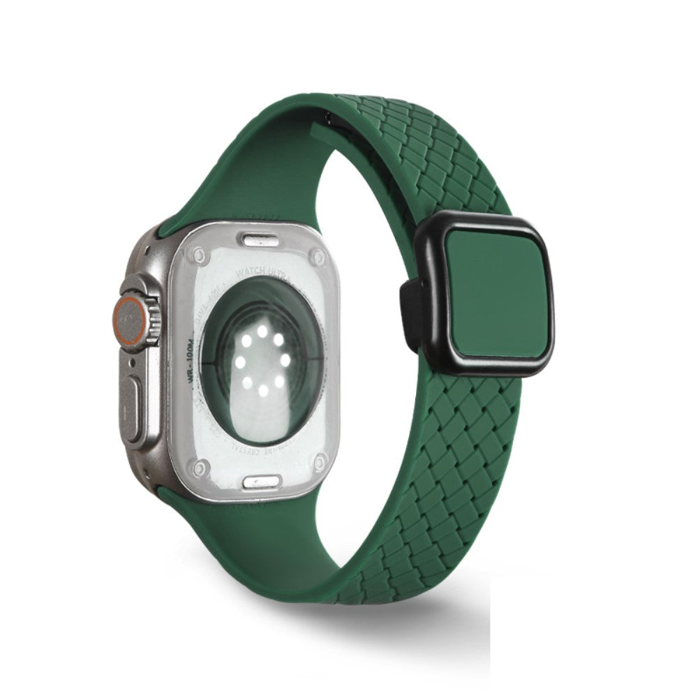 Comfortable Apple Smartwatch Silicone Universel Strap - Green#serie_23