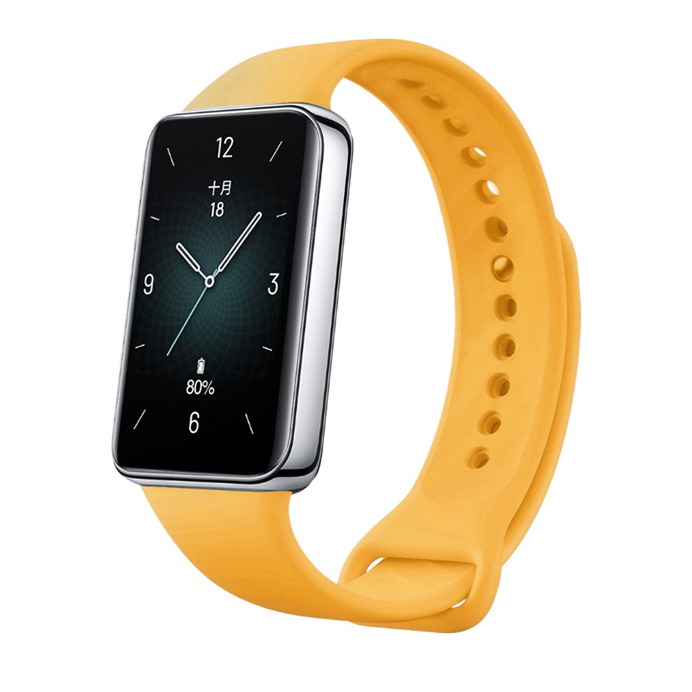 Incredibly Comfortable Honor Band 9 Silicone Strap - Yellow#serie_5