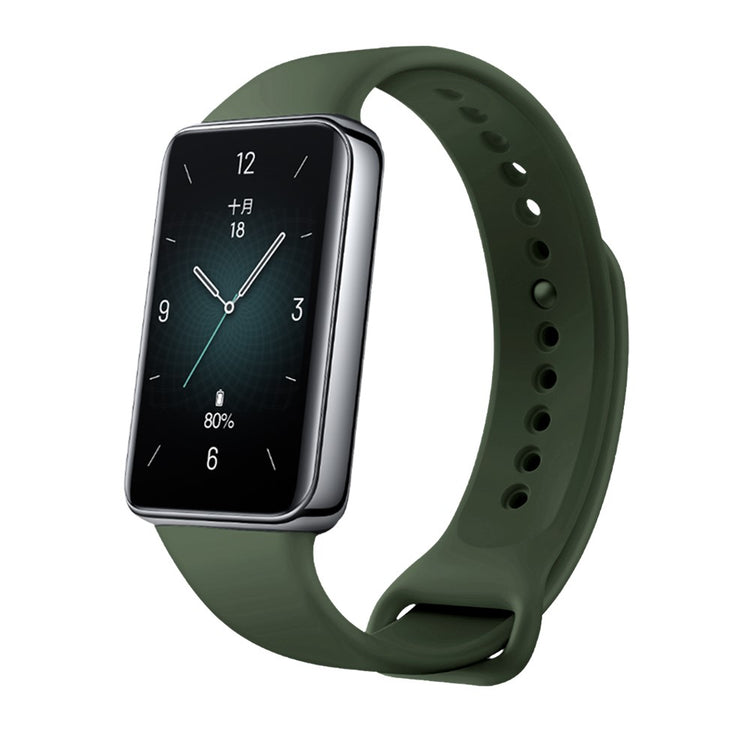 Incredibly Comfortable Honor Band 9 Silicone Strap - Green#serie_9