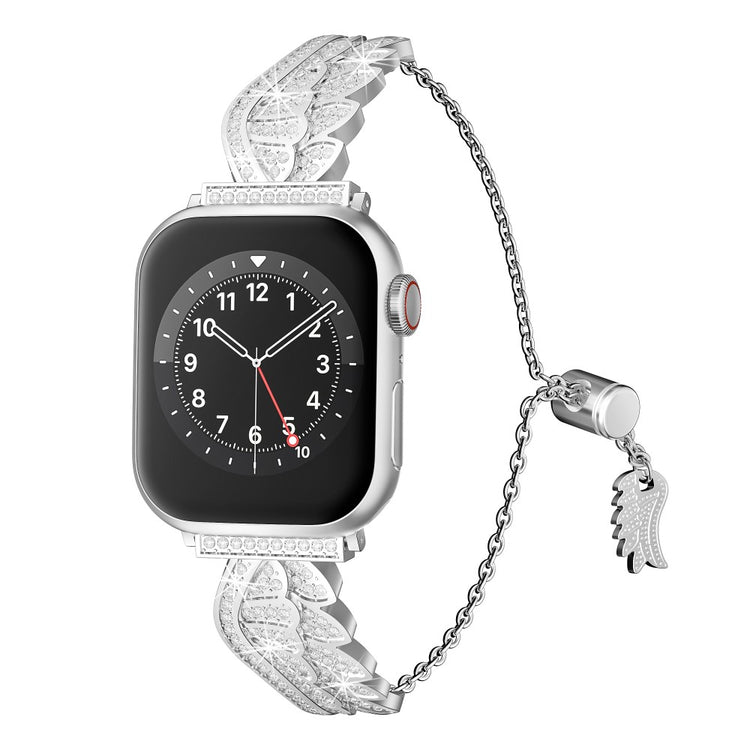 Super Pleasant Apple Smartwatch Rhinestone Universel Strap - Silver#serie_5