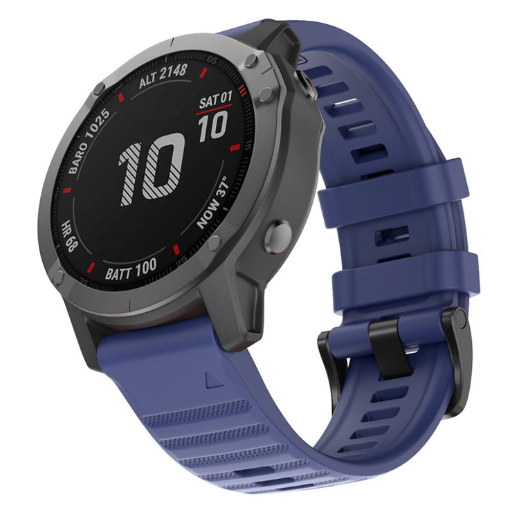 Super Nice Garmin Smartwatch Silicone Universel Strap - Blue#serie_13