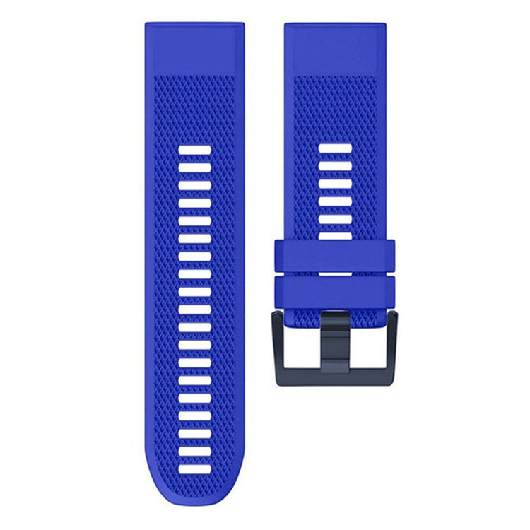 Mega Reliable Garmin Smartwatch Silicone Universel Strap - Blue#serie_3