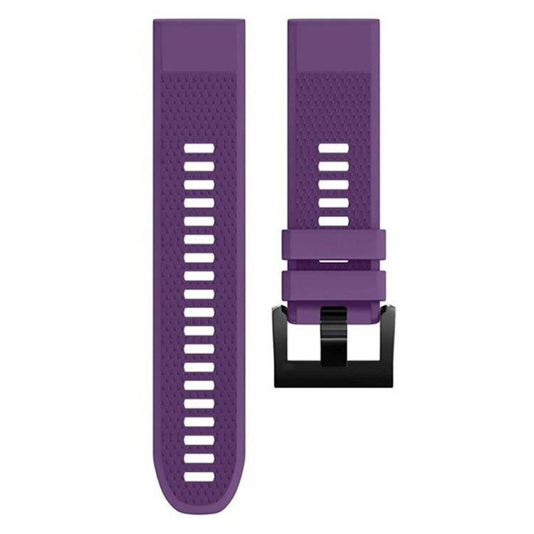 Mega Reliable Garmin Smartwatch Silicone Universel Strap - Purple#serie_15